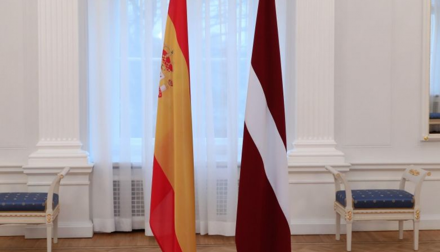 Valsts prezidents darbam Latvijā akreditē Spānijas, Slovēnijas, Ekvadoras un Tadžikistānas vēstniekus