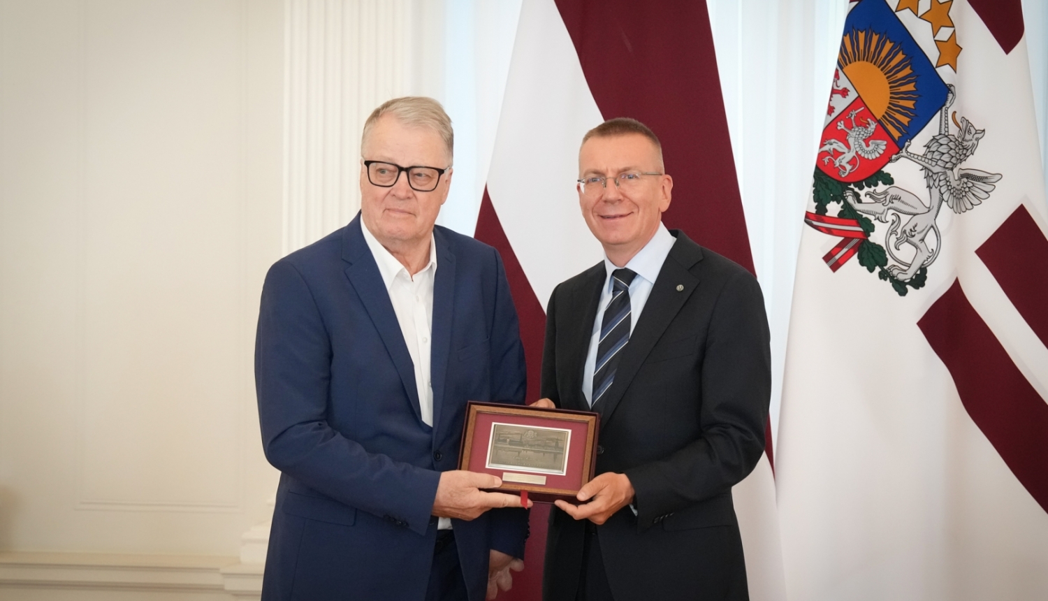 30.08.2024. Valsts prezidenta Edgara Rinkēviča dalība pasākumā, kas veltīts 30 gadiem kopš Krievijas okupācijas armijas izvešanas no Latvijas Republikas