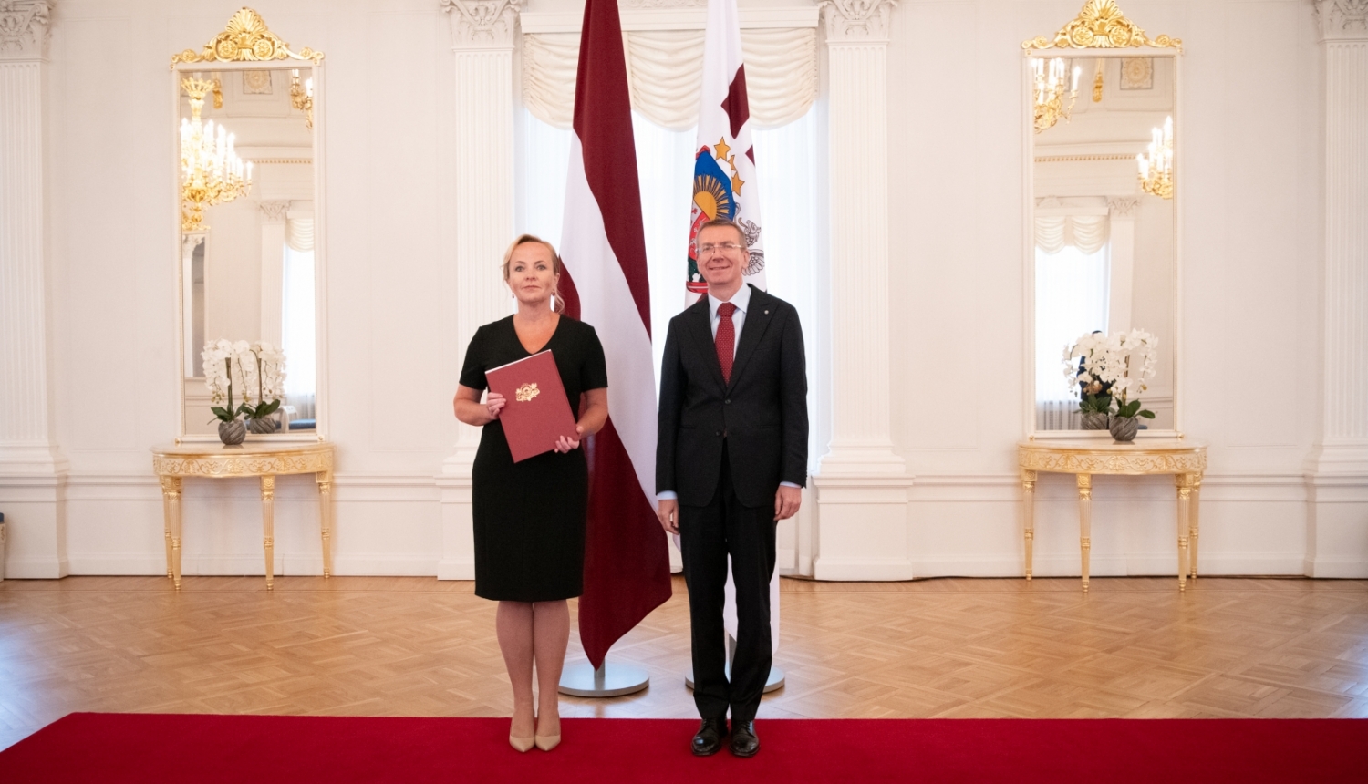 17.08.2023. Akreditācijas vēstuļu pasniegšana Latvijas Republikas ārkārtējiem un pilnvarotajiem vēstniekiem ārvalstīs