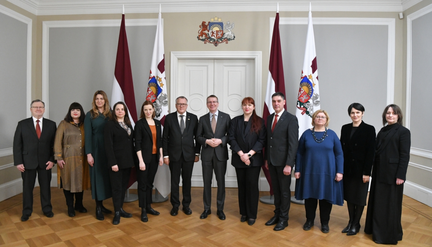 21.02.2024. Valsts prezidenta Edgara Rinkēviča tikšanās par Liepājas kā Eiropas kultūras galvaspilsētas 2027. gadā programmas īstenošanas gaitu un aktualitātēm