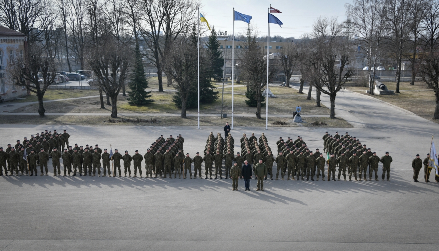 14.03.2024. Nacionālo bruņoto spēku Štāba bataljona apmeklējums