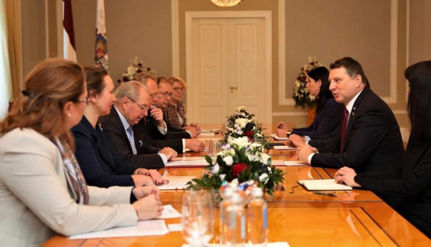 Valsts prezidents tiekas ar LDDK pārstāvjiem par prioritātēm jaunajam Ministru prezidentam