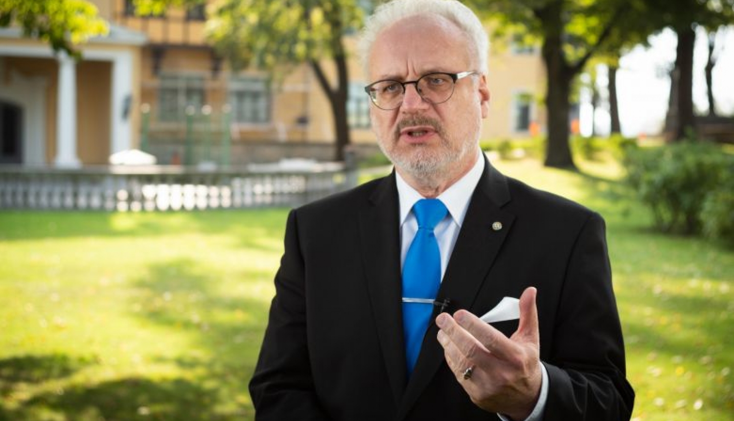 Valsts prezidenta Egila Levita aicinājums jauniešiem kļūt par valsts valodas sargu Valsts prezidenta Egila Levita aicinājums jauniešiem kļūt par valsts valodas sargu